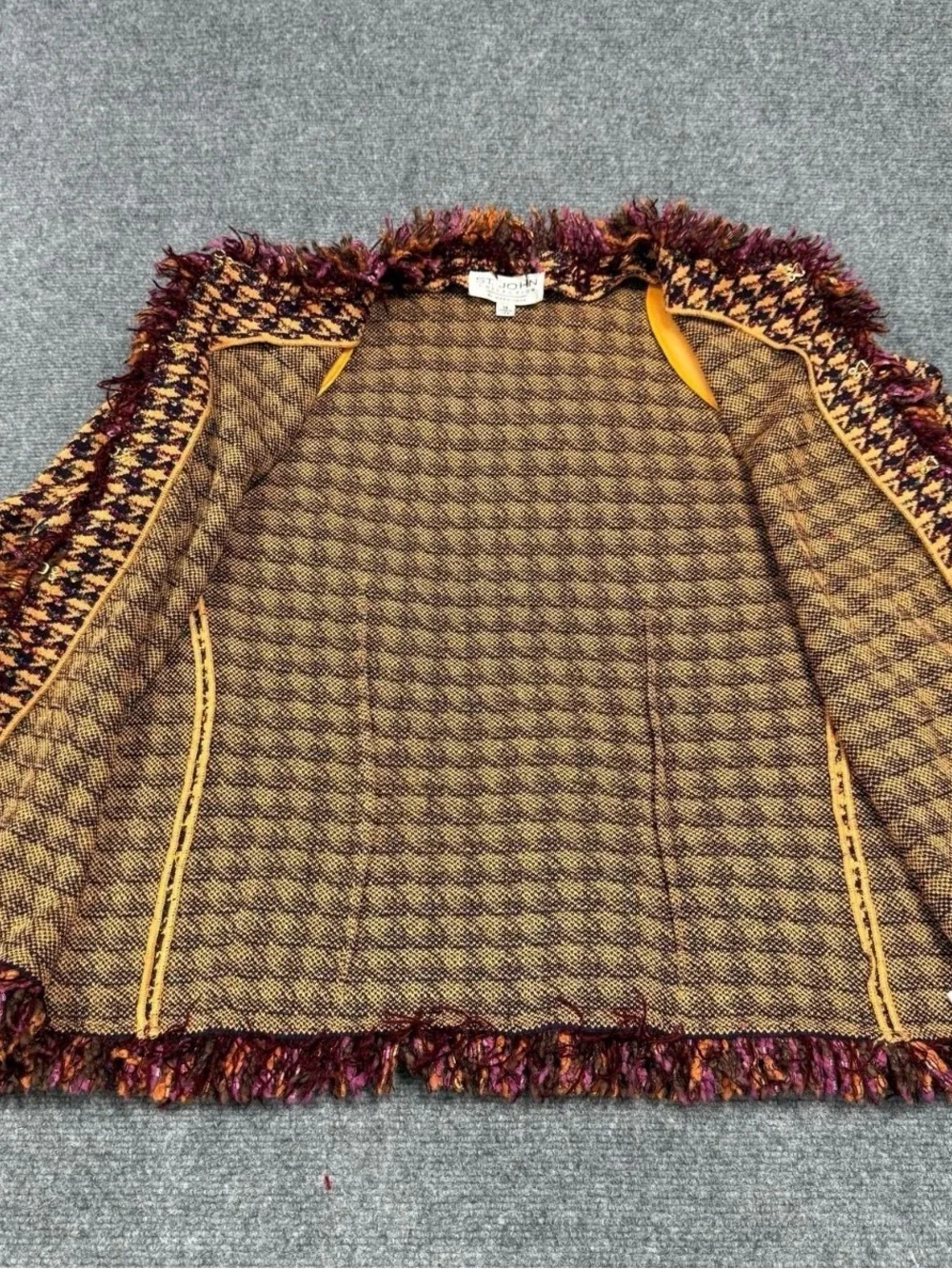 St. John Collection tweed jacket Size 14